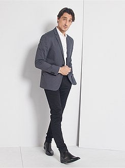 Camicia slim piqué - Kiabi