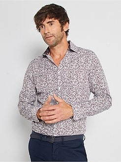 Camicia slim stampata - Kiabi