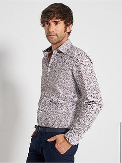 Camicia slim stampata - Kiabi