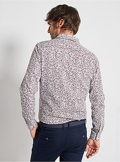Camicia slim stampata - Kiabi