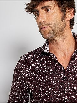 Camicia slim stampata - Kiabi