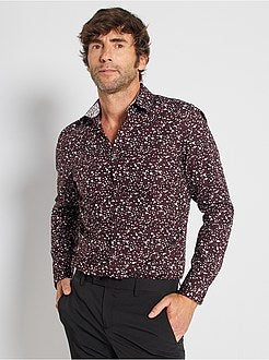 Camicia slim stampata - Kiabi