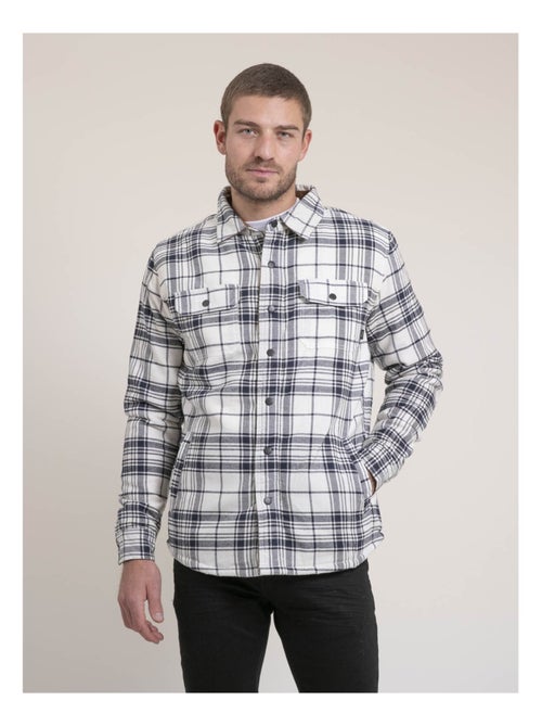 Camicia sopra a quadri puro cotone ZATLEY - Kiabi