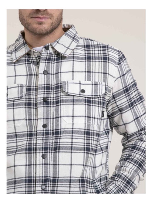 Camicia sopra a quadri puro cotone ZATLEY - Kiabi