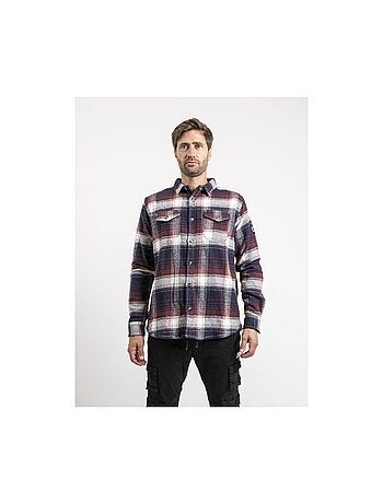 Camicia sopra maniche lunghe a quadri TARECAGE