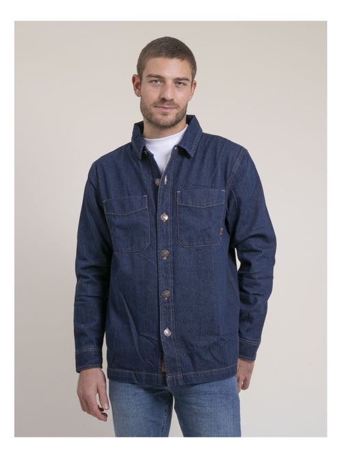 Camicia sopra puro cotone denim TUDESSY - Kiabi Camicia sopra puro cotone denim TUDESSY - Kiabi