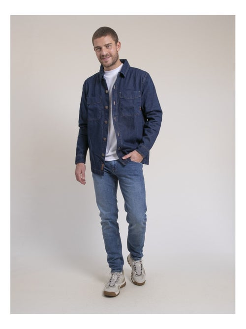 Camicia sopra puro cotone denim TUDESSY - Kiabi Camicia sopra puro cotone denim TUDESSY - Kiabi