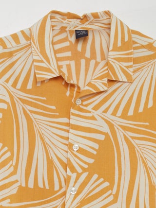Disclaimer camicia bambino manica corta grigio main image 0