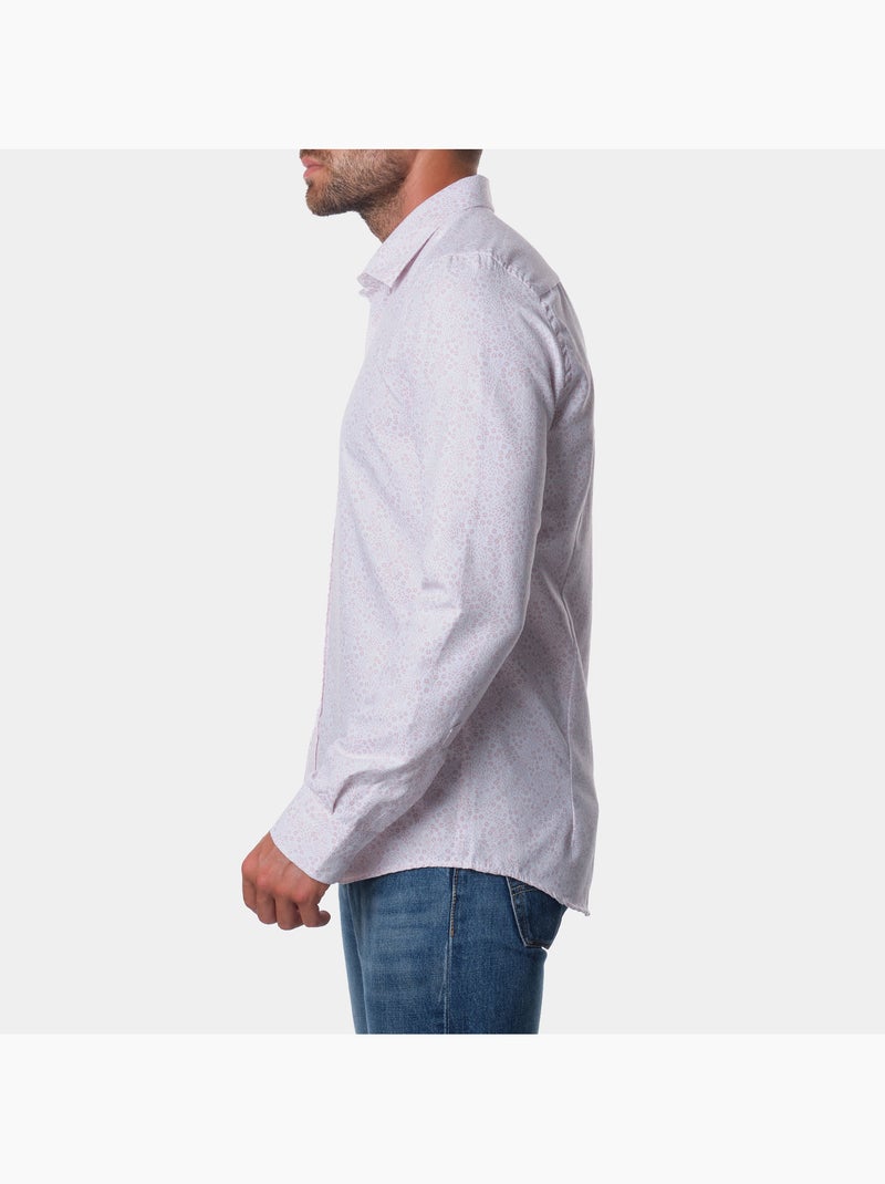 Camicia stampata Beige - Kiabi