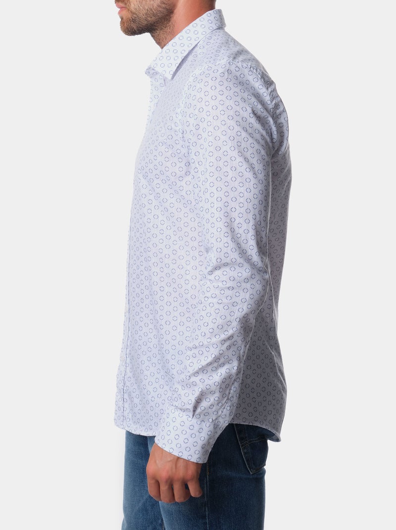 Camicia stampata Blu - Kiabi