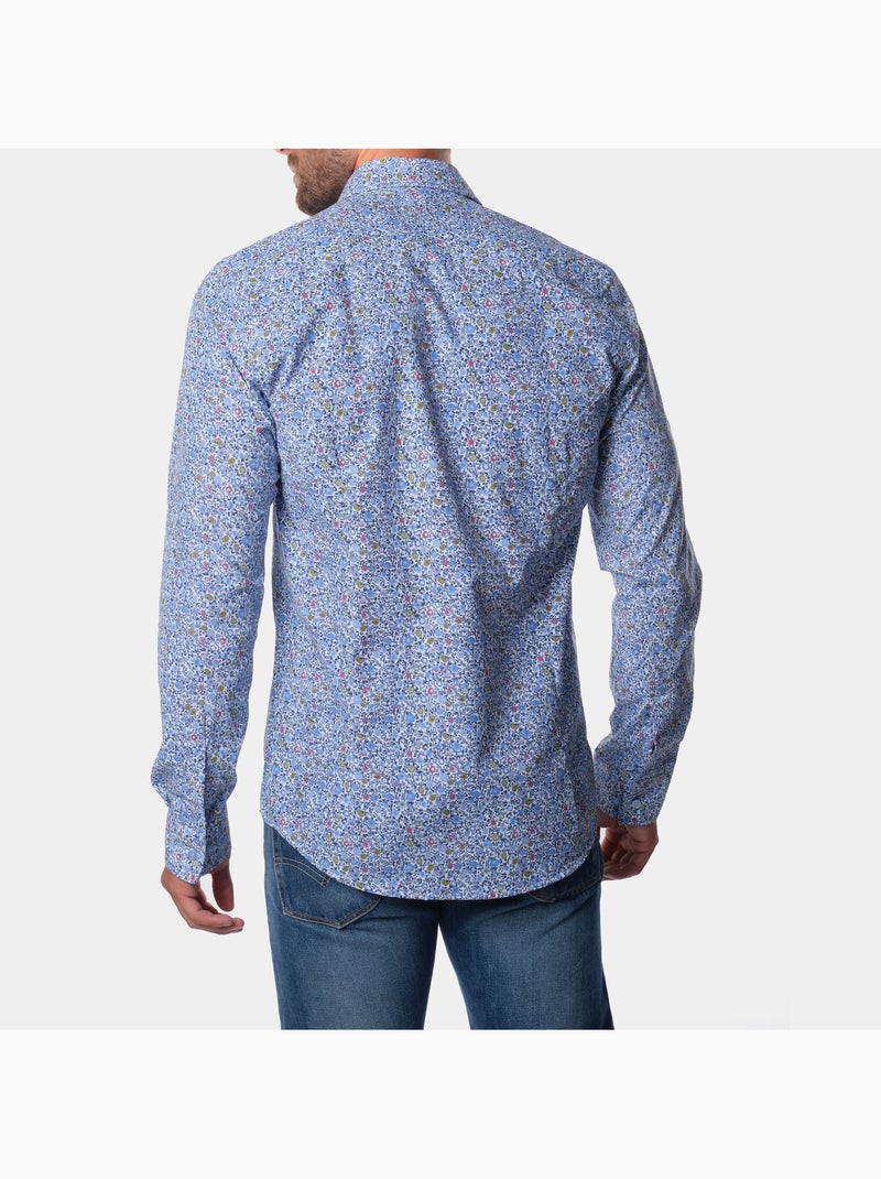 Camicia stampata Blu - Kiabi