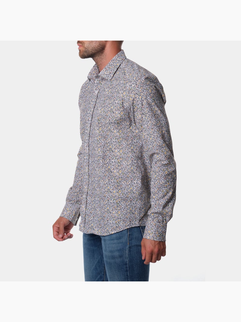 Camicia stampata Blu marino - Kiabi