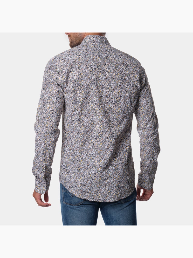 Camicia stampata Blu marino - Kiabi