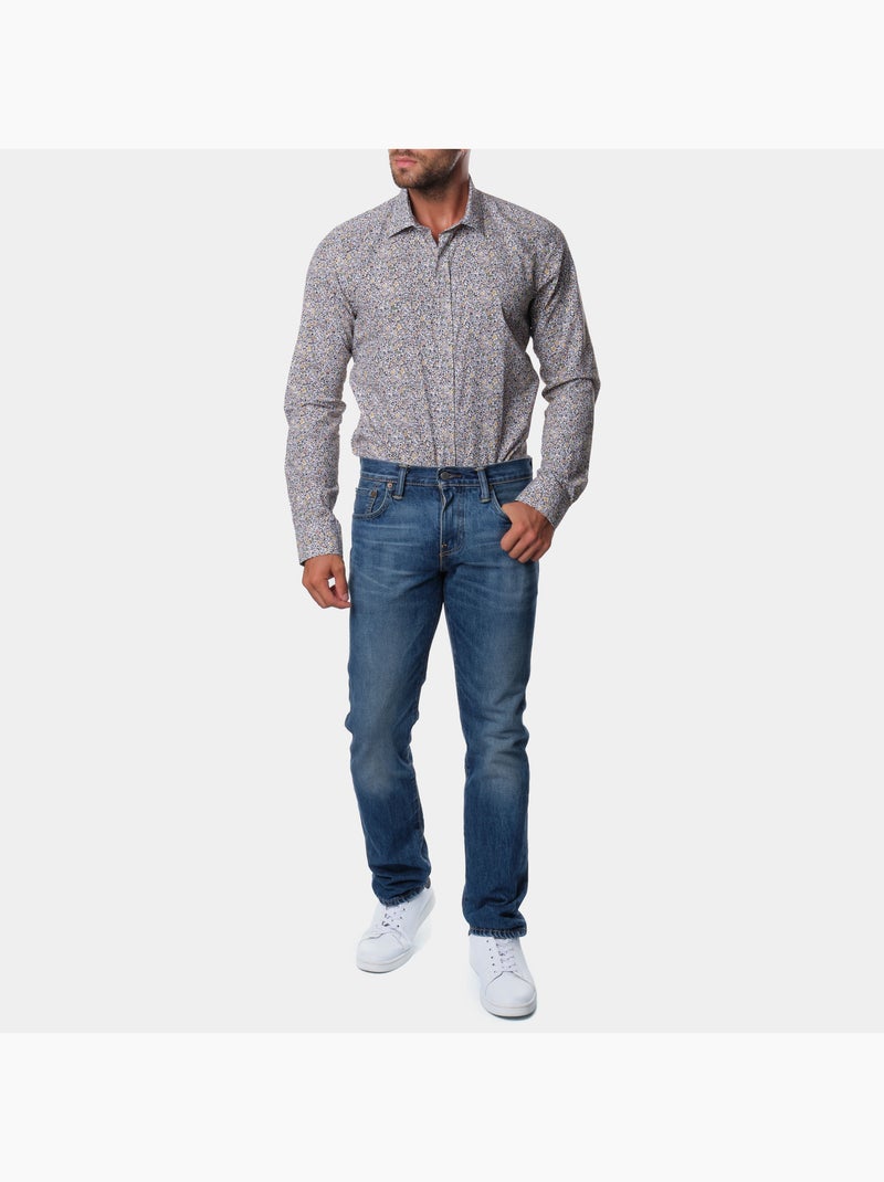 Camicia stampata Blu marino - Kiabi