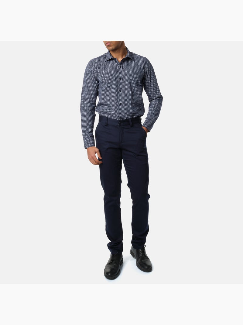 camicia stampata Blu marino - Kiabi