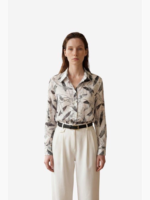Camicia stampata con bottoni my fashion - Kiabi Camicia stampata con bottoni my fashion - Kiabi