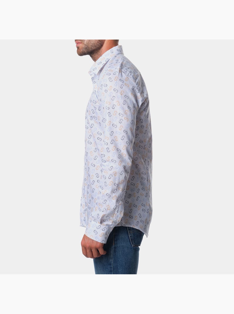 Camicia stampata Giallo - Kiabi