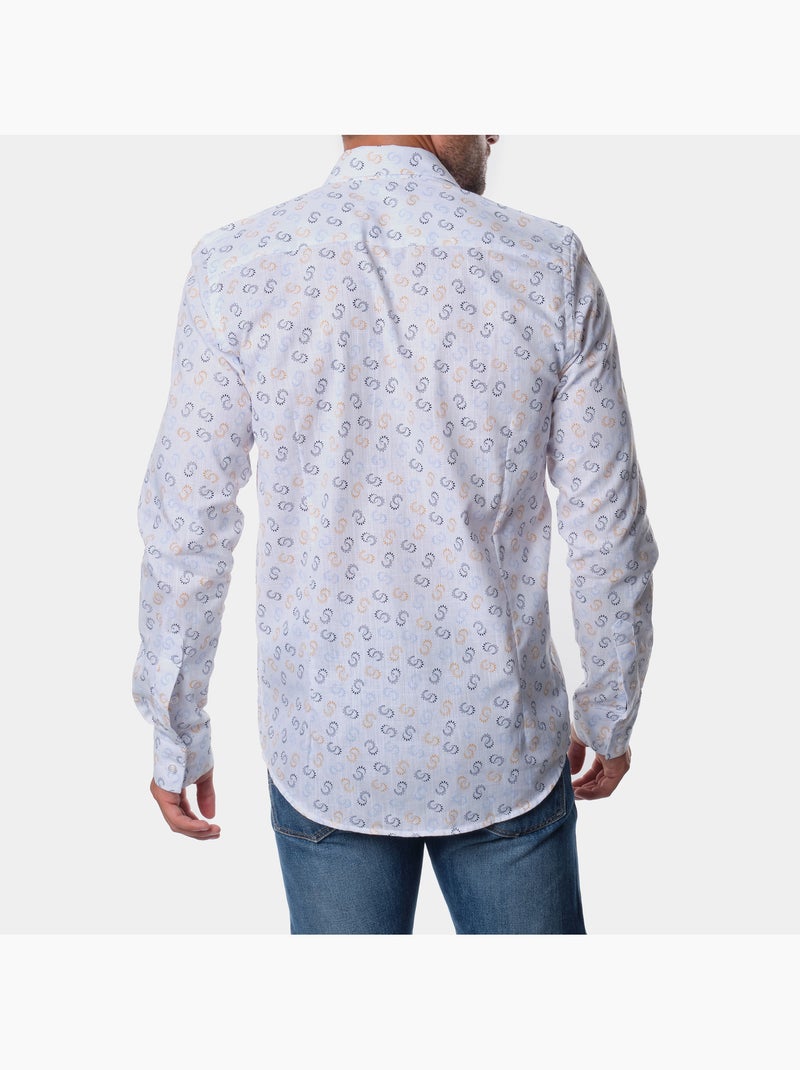 Camicia stampata Giallo - Kiabi