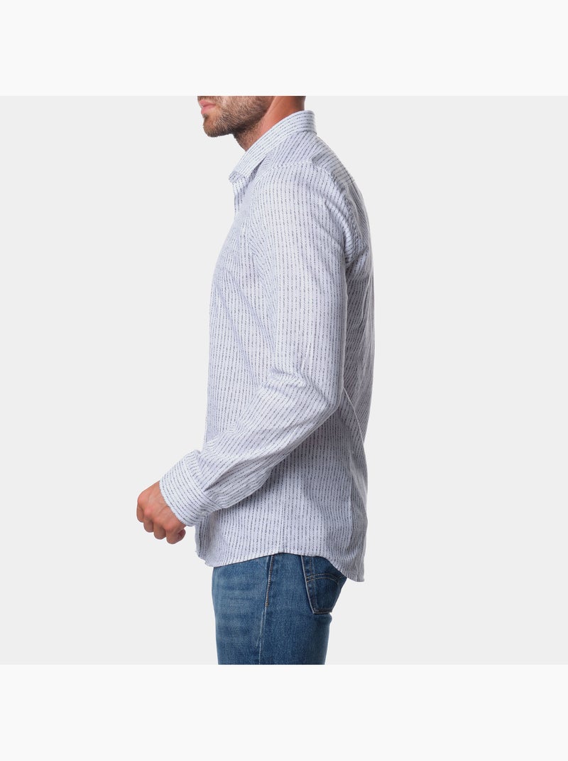 Camicia stampata Grigio bianco - Kiabi
