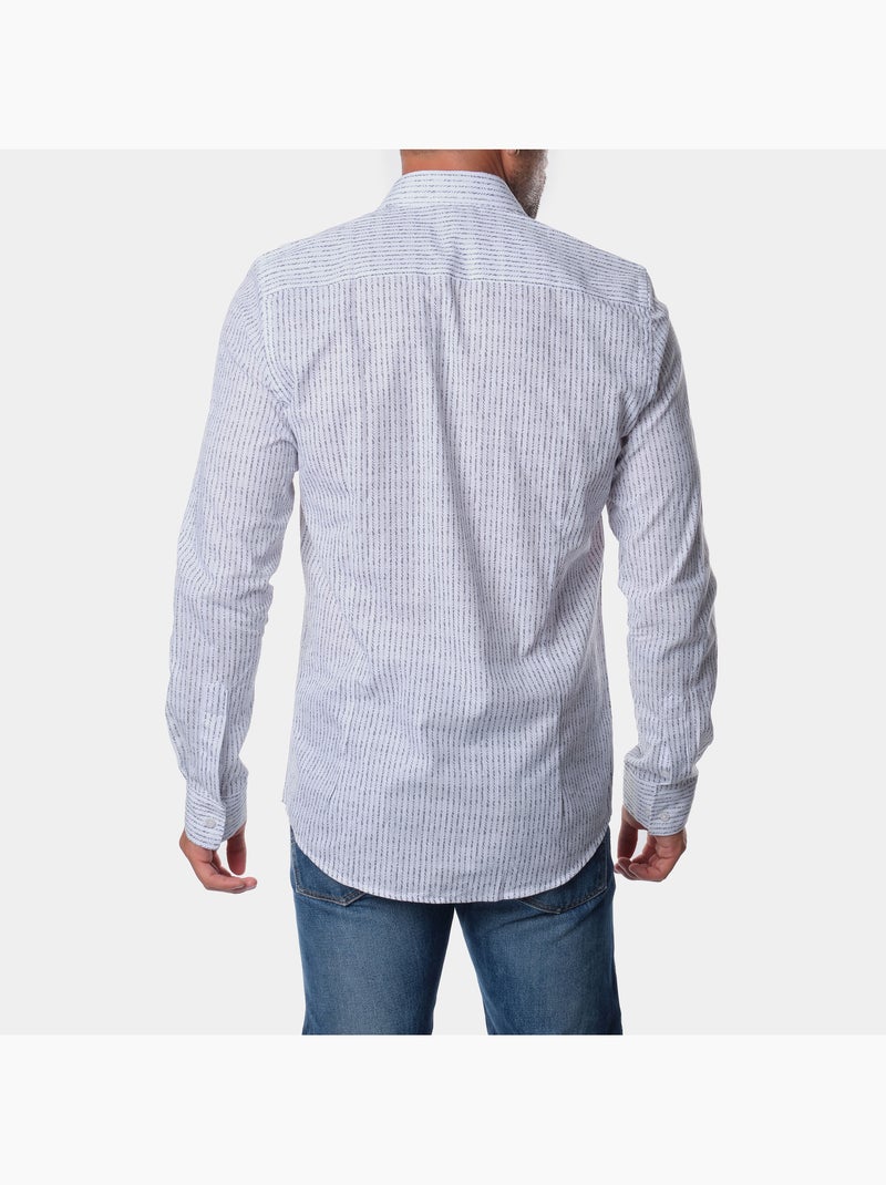 Camicia stampata Grigio bianco - Kiabi