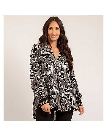 Camicia stampata OZANA