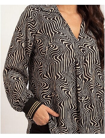Camicia stampata OZANA