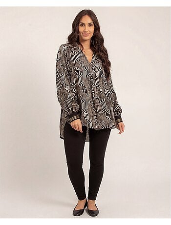 Camicia stampata OZANA
