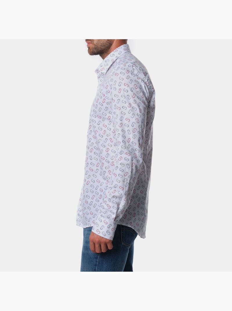 Camicia stampata Rosso - Kiabi