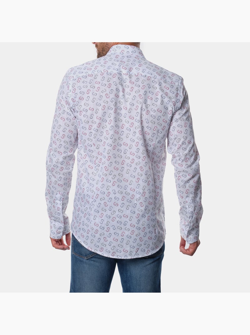 Camicia stampata Rosso - Kiabi