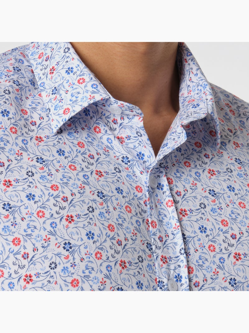 Camicia stampata Rosso - Kiabi