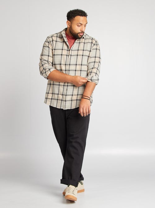 Camicia stile taglialegna regular fit - Kiabi