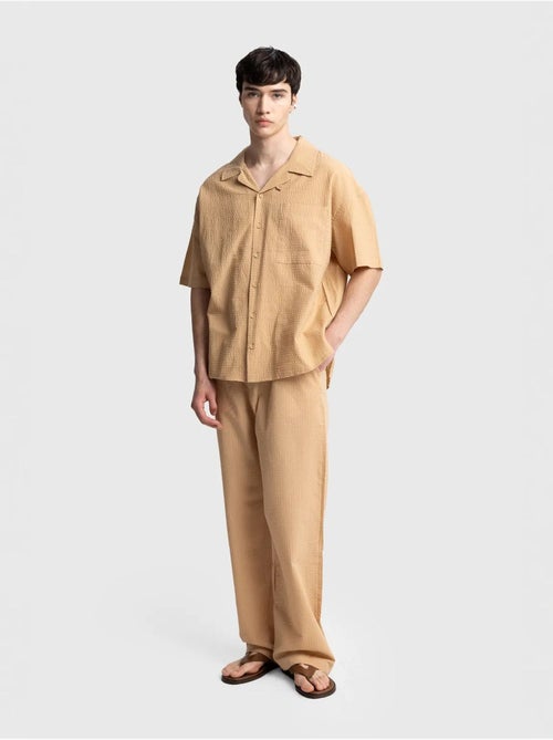 Camicia testurizzata a maniche corte giesto - Kiabi Camicia testurizzata a maniche corte giesto - Kiabi