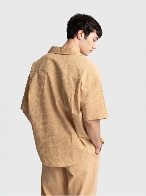 Camicia testurizzata a maniche corte giesto - Kiabi Camicia testurizzata a maniche corte giesto - Kiabi