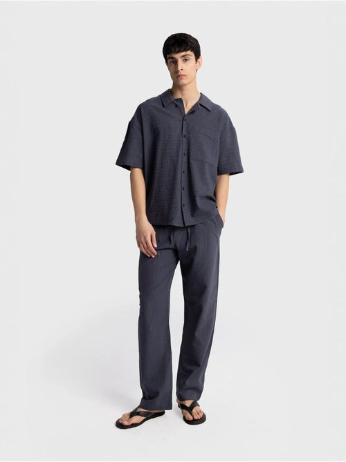 Camicia testurizzata a maniche corte giesto - Kiabi Camicia testurizzata a maniche corte giesto - Kiabi