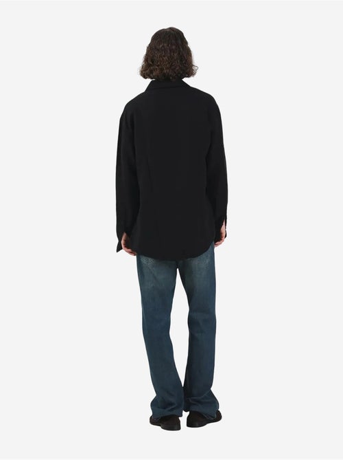 Camicia testurizzata a maniche lunghe con bottoni giesto - Kiabi Camicia testurizzata a maniche lunghe con bottoni giesto - Kiabi