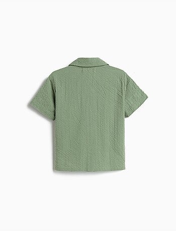 Camicia texturizzata, mo fashion