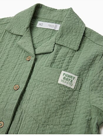 Camicia texturizzata, mo fashion