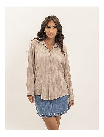 Camicia texturizzata OBADE