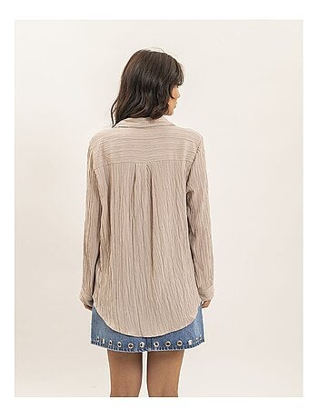 Camicia texturizzata OBADE