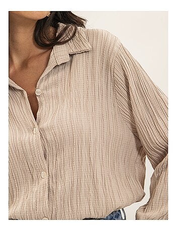 Camicia texturizzata OBADE