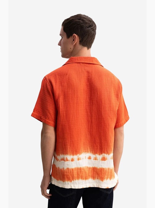 Camicia tie-dye a maniche corte con chiusura a bottoni giesto - Kiabi Camicia tie-dye a maniche corte con chiusura a bottoni giesto - Kiabi