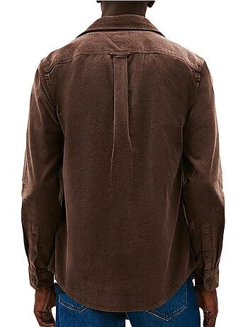 Camicia Tommy Hilfiger da Uomo in Velluto a Coste