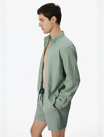 Camicia uomo air in misto lino penti