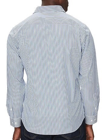 Camicia Uomo Calvin Klein Jeans a Righe Popeline