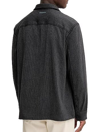 Camicia Uomo Calvin Klein Jeans in Velluto a Coste a Righe