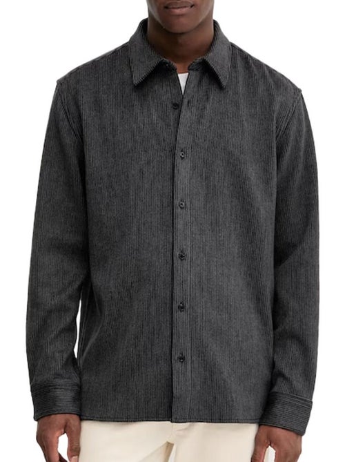 Camicia Uomo Calvin Klein Jeans in Velluto a Coste a Righe - Kiabi