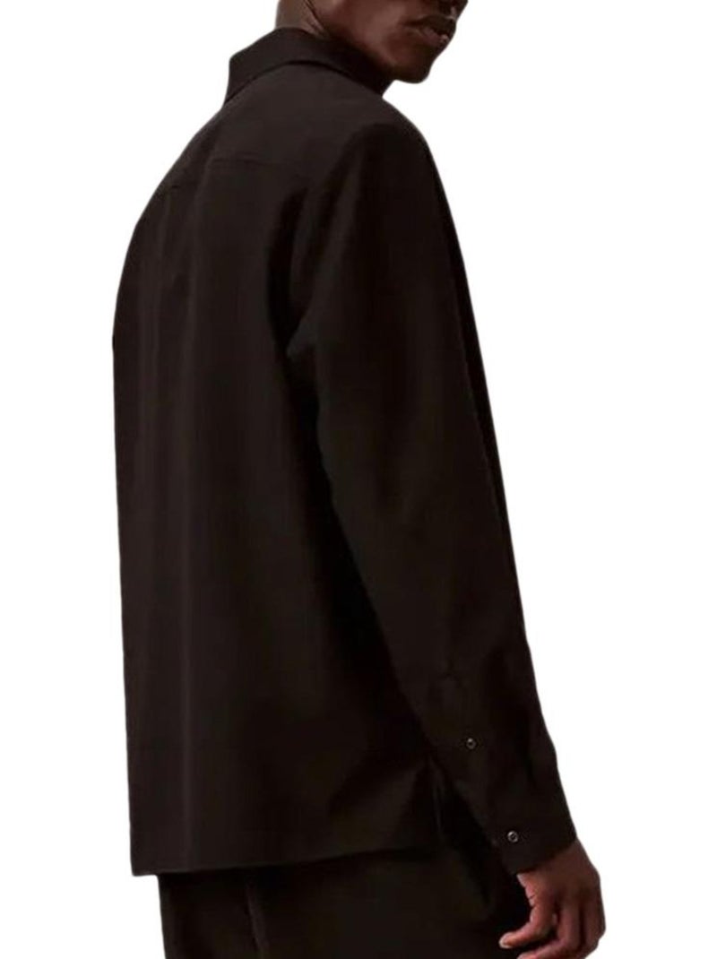 Camicia Uomo Calvin Klein Jeans Nero - Kiabi