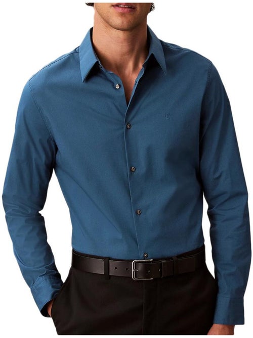 Camicia Uomo Calvin Klein Jeans Tinta Unita - Kiabi Camicia Uomo Calvin Klein Jeans Tinta Unita - Kiabi