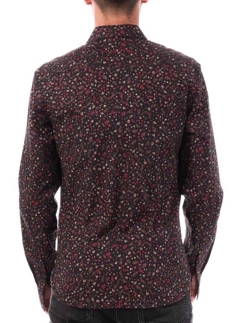Camicia Uomo Floreale Teddy Smith Nero - Kiabi