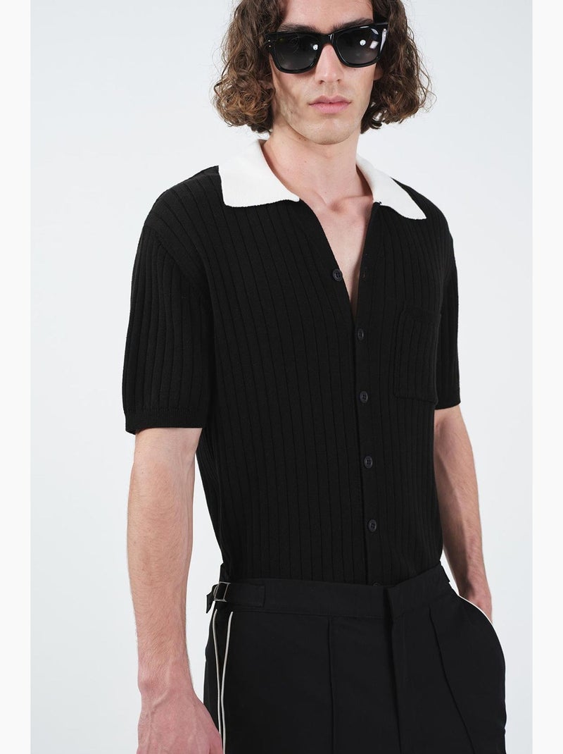 Camicia uomo giesto Nero Bianco - Kiabi